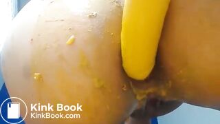 YELLOW DILDO 4