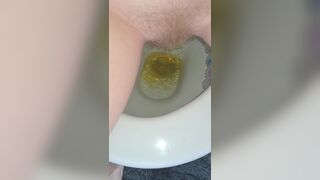 Really had to poop when i woke up