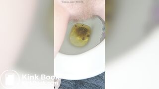 Really had to poop when i woke up