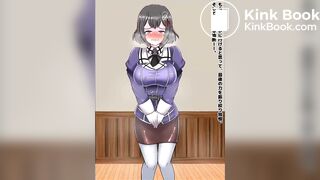 Animate girl has diarrhea