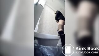 Fabulous Russian woman poop wc 2