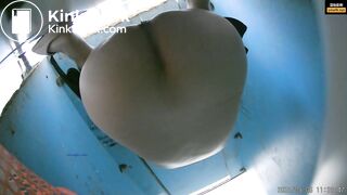 Girl Chinese pooping pis toilet.DJJ_029