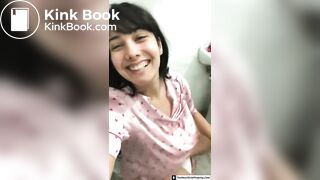Popular cute girl pooping on the toilet again - video 2
