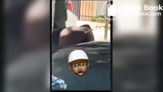 Lady Projectile Shits In Public