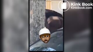 Lady Projectile Shits In Public