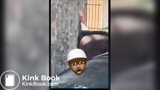 Lady Projectile Shits In Public