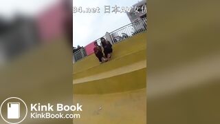 Girls chinese piss pooping toilet.MML_016