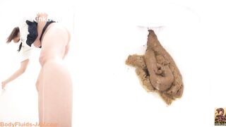 Long turd with bonus giant glob of grool - video 2