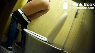 Russian street toilet poo