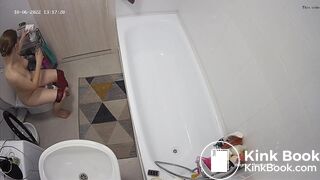 girl poop in toilet - video 50