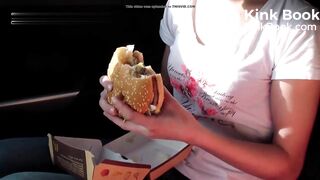 girl shit in the car