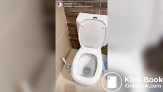 Instagram hottie pooping