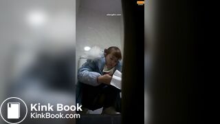 Girl Chinese pooping pis toilet.DJJ_04