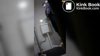 Girl Chinese pooping pis toilet.DJJ_04