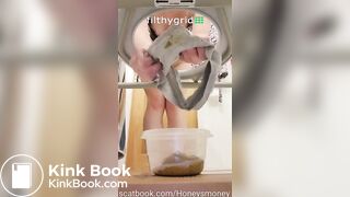 Hot runny gassy shit