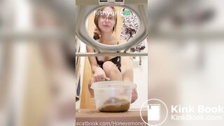 Hot runny gassy shit