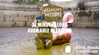 Masturbating in the manure pit