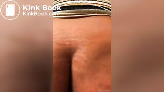 Fat ass Ebony poop explosion