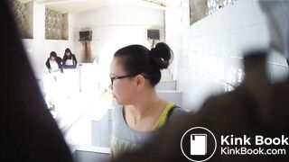 Girl Chinese pooping pis toilet.HGG_016