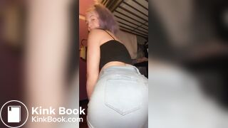 Sexy girl farts and shits out your dinner >:p