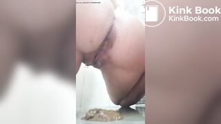Teen poop on the floor