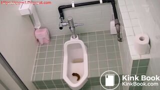 Woman forgets to flush her shit in toilet [VICD-263]