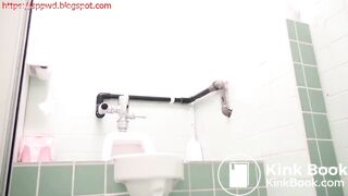 Woman forgets to flush her shit in toilet [VICD-263]