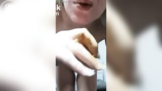 Big tit dirty blonde