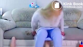 lesbian camgirls sharing huge shit dildo