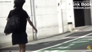 Desperate woman uses her bra to wipe her pussy [PM105]