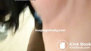 Ebony girl shit