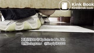 Beautiful girl poops in the toilet 71