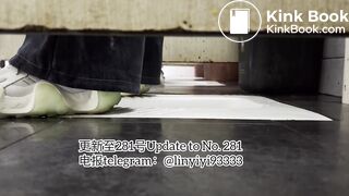 Beautiful girl poops in the toilet 71