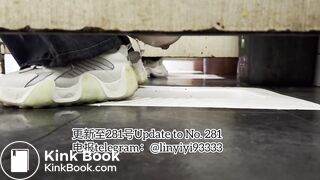 Beautiful girl poops in the toilet 71