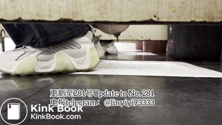 Beautiful girl poops in the toilet 71