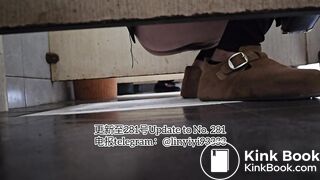 Beautiful girl poops in the toilet 72