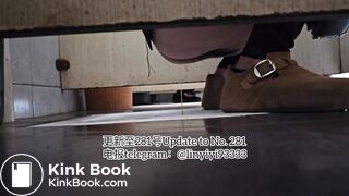 Beautiful girl poops in the toilet 72