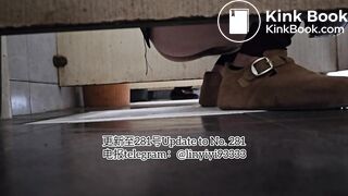 Beautiful girl poops in the toilet 72