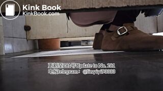 Beautiful girl poops in the toilet 72