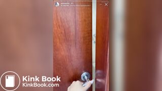 Instagram Latina girl has to poop