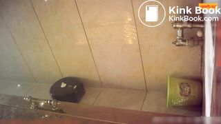 Girl Chinese pooping pis toilet.WWT_02