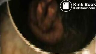 Giant pile of poop in a pan