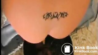 Giant pile of poop in a pan