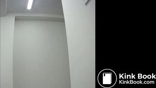 Girl Chinese pooping pis toilet.T05
