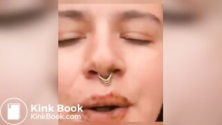 eating shit from porta potty 2