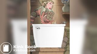 Girl Zelda has diarrhea