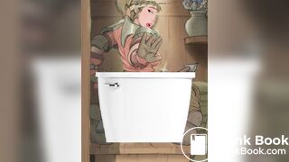 Girl Zelda has diarrhea