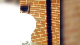 pissing and shitting outdoor