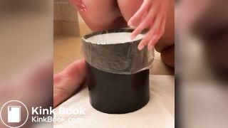 Pretty Chick Diarrhea Trashcan