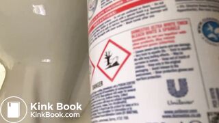 big logs in toilet - video 2